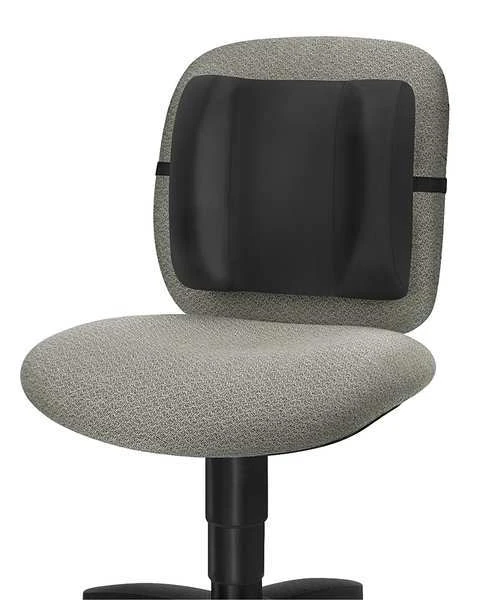 Fellowes Backrest, Fabric/Foam/Nylon Black
