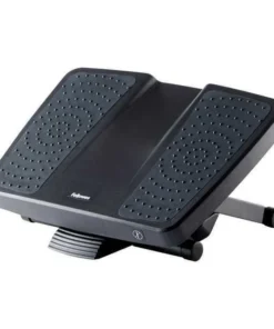 Fellowes Footrest, Free Floating, HPS Black/Gray