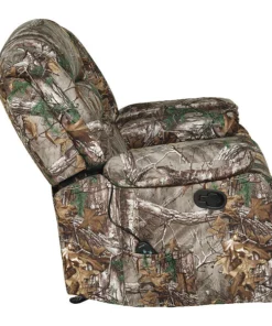 Relaxzen Massage Rocker Recliner, USB, Camo