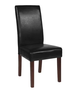 Flash Furniture Accent Chair, 21-1/2" x 40", Upholstery Color: Black