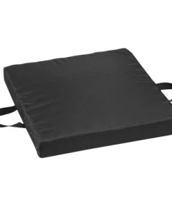 Dmi Seat Cushion, 18"L x 20"W Gel/Foam Black