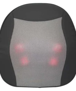 Comfort Products Massage Seat Cushion, Polyurethane/Mesh Black/Gray