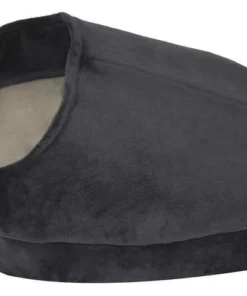 Comfort Products Shiatsu Massaging Footrest, Plush/Mesh Black