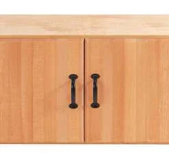 Sjobergs Storage Cabinet, 16"H x 54"W x 23"D, Wood Beige