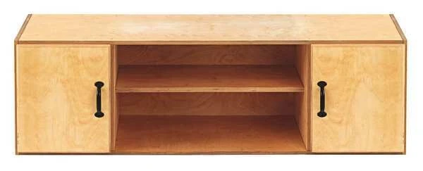 Sjobergs Storage Cabinet, 16"H x 54"W x 23"D, Wood Beige