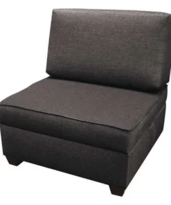 Duobed 30" Sit and Store Chair, Flint Grey