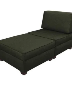 Duobed 36" x 72"Chaise Sleeper with Storage, Mocha Tan