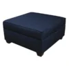 Duobed 36" Storage Ottoman, Ocean Blue