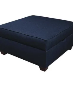 Duobed 30" Storage Ottoman, Ocean Blue