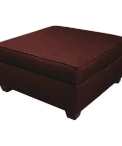 Duobed 36" Storage Ottoman, Brick Red