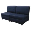 Duobed 36" x 72" Sofa bed with Storage, Ocean Blue