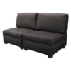 Duobed 60" x 30" Sofa with Storage, Flint Grey
