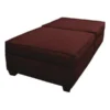 Duobed 30" x 60" Storage Bench, Brick Red