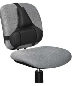 Fellowes Back Support, Memory Foam Cushion, Black