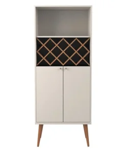 Manhattan Comfort Wine Rack Storage Closet, 10 Bottle