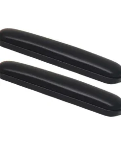 Alco Vinyl Arm Pad, Desk Length, Black, PR