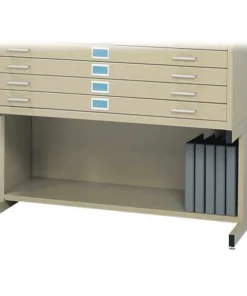 Safco High Base for 4998TSR Flat File, Trop Snd
