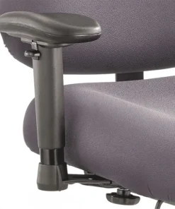 Safco Height/Width-Adjustable T-Pad Arms-Optimus Big/Tall Chairs, Blk, 1 PR