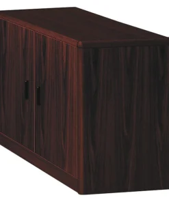 Hon Locking Storage Cabinet, 36w x 20d x 29 1/2h, Mahogany