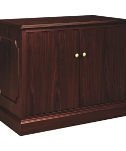 Hon Storage Cabinet, 37-1/2w x 20-1/2d x 29-1/2h, Mahogany