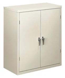 Hon Assembled Storage Cabinet, 36w x 18-1/4d x 41-3/4h, Light Gray