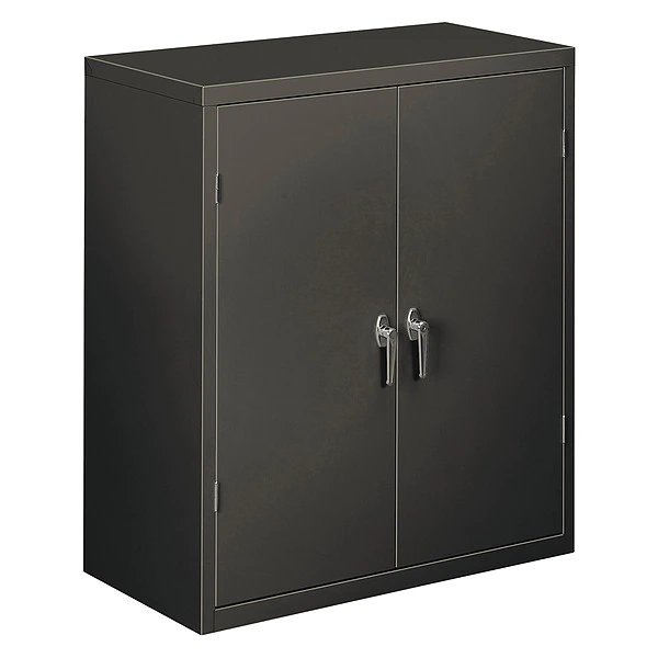 Hon Assembled Storage Cabinet, 36w x 18-1/4d x 41-3/4h, Charcoal