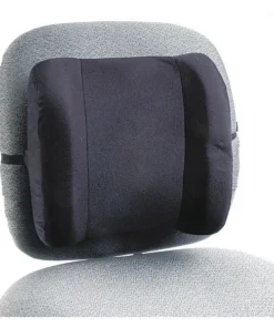 Safco Remedease High Profile Backrest, 123/4w x 4d x 13h, Black