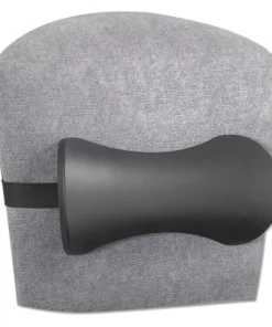 Safco Lumbar Support Memory Foam Backrest, 14-1/2w x 3-3/4d x 6-3/4h, Black