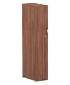 Alera Valencia Series Wardrobe, 11 7/8w x 23 5/8d x 65h, Modern Walnut