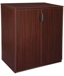Legacy Stand Up Storage Cabinet, Mahogany