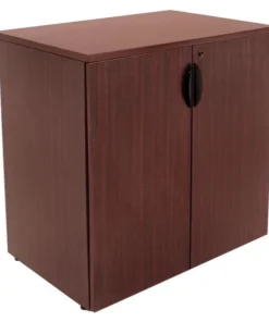 Regency Storage Cabinet, Stackable, 35"H x 35"W x 24"D, Mahogany