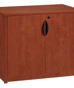 Regency Storage Cabinet, 29"H x 35"W x 24"D, Cherry