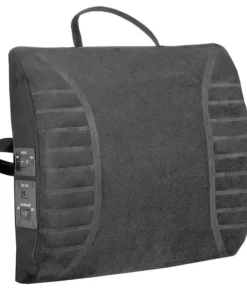 Comfort Products Massage Lumbar Cushion with Heat, 1-Motor Black