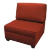 Duobed 30" Sit and Store Chair, Brick Red