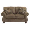 Flash Furniture Earth Leather Loveseat, 39" x 38"