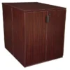 Regency Storage Cabinet, 42"H x 36"W x 46"D, Laminate Board Mahogany