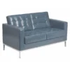 Flash Furniture Loveseat, 31" x 32", Upholstery Color: Gray