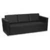 Flash Furniture Sofa, 32" x 31", Upholstery Color: Black