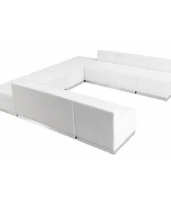 Flash Furniture 8 pcs. Living Room Set, 25-1/4" to 102-1/2" x 27"